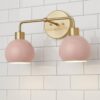 BS23087.0.BS23087BP Young House Love Bubble Pop Vanity Light – 2 Light