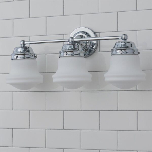BS23092.1.BS23092CH Ethel School Haus Opal Glass Vanity Light – 3 Light – view 2