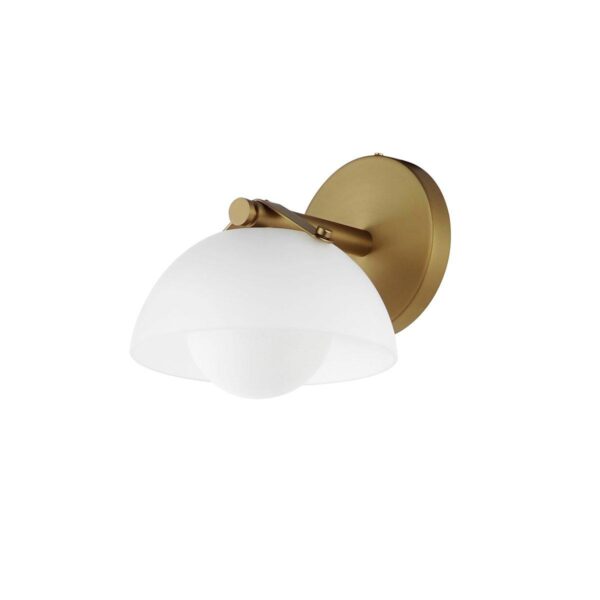 Marjani Bath Sconce – Frosted – view 4