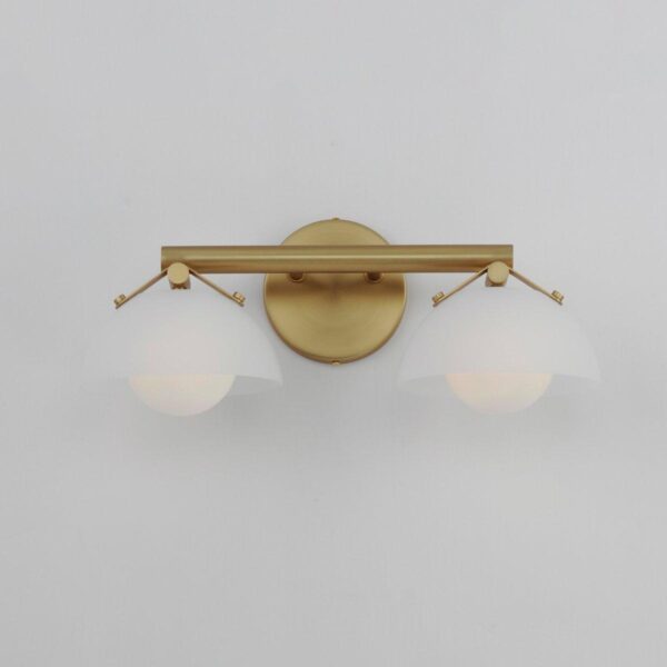 Marjani Vanity Light – 2 Light – Frosted – view 4
