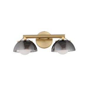 Marjani Vanity Light – 2 Light – Smoked