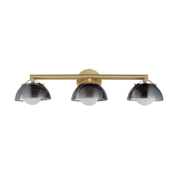 Marjani Vanity Light – 3 Light – Smoked