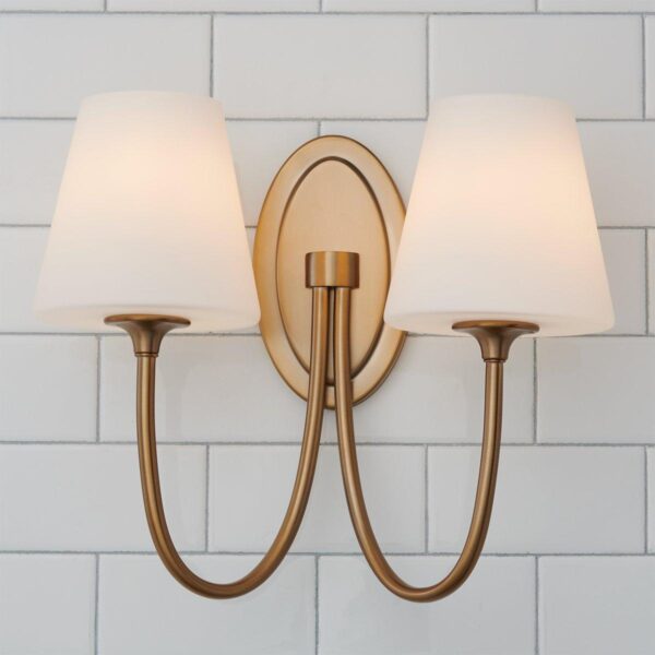 BS23105.2.BS23105GL Eleanor Bath Sconce – 2 Light – view 3