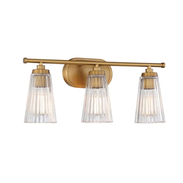 BS24031.2.BS24031AB Cinematheque Ribbed Glass Vanity Light – 3 Light – view 3
