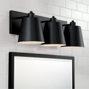 BS24103.0.BS24103BK Paulson Vanity Light – 3 Light