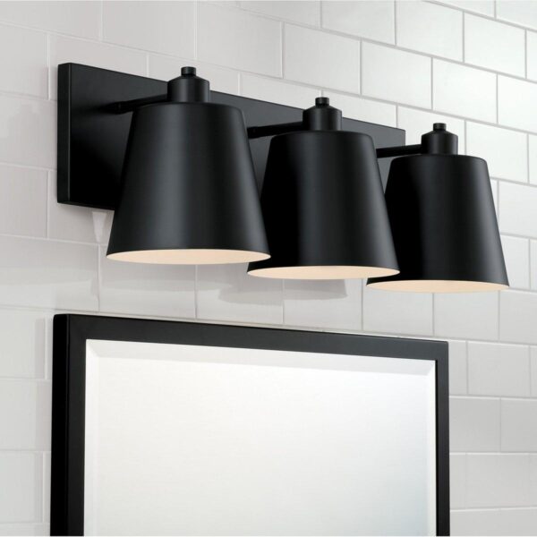 BS24103.0.BS24103BK Paulson Vanity Light – 3 Light