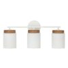 BS24126.3.BS24126WH Wood Capped Vanity Light – 3 Light – view 4