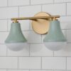 Rockford Retro Vanity Light – 2 Light – view 2