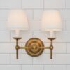 Erin & Ben Co. Watkins Vanity Light – 2 Light – view 3