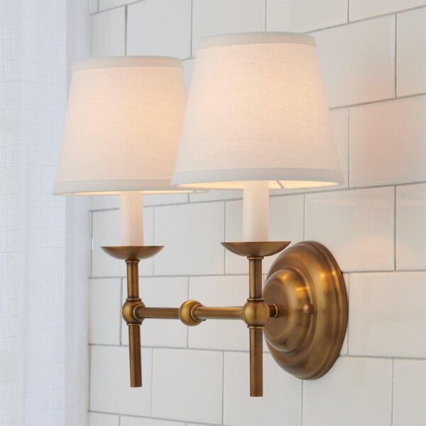 Erin & Ben Co. Watkins Vanity Light – 2 Light – view 4