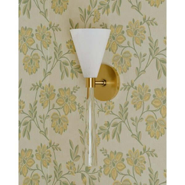 BS24334.1.BS24334AB Frosted Plume Bath Sconce – view 2