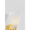 BS24334.2.BS24334AB Frosted Plume Bath Sconce – view 3