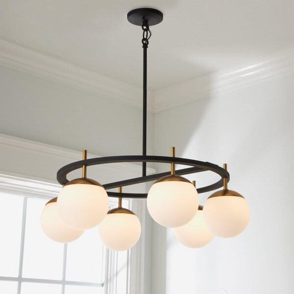 CH18091.0.CH18091KB Harmony Globes Circular Chandelier