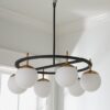 CH18091.1.CH18091KB Harmony Globes Circular Chandelier – view 2
