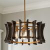 CH20095.0.CH20095AB Garcia Convertible Chandelier