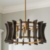 CH20095.1.CH20095AB Garcia Convertible Chandelier – view 2