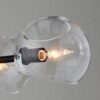 CH23016.3.CH23016MB Xaviero Glass Island Chandelier – Clear – view 4