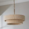CH23084.2.CH23084AB Kalini Double Drum Convertible Chandelier – view 3