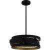 CH24283.1.CH24283BK Quasar Convertible Chandelier – view 2