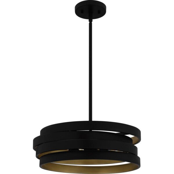 CH24283.1.CH24283BK Quasar Convertible Chandelier – view 2