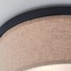 FM10005.2.FM10005BZ Springfield Linen Shade Ceiling Light – view 3