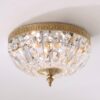 FM11006.0.FM11006AB Cut Crystal Basket Ceiling Light – Small