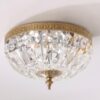 FM11006.5.FM11006AB Cut Crystal Basket Ceiling Light – Small – view 2