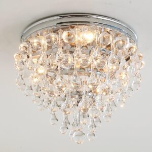Crystal Ball Wedding Cake Ceiling Light