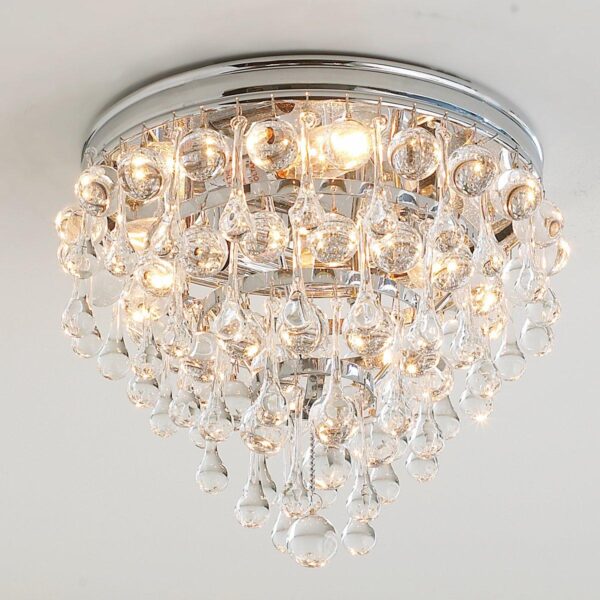 FM11044.0.FM11044CH Crystal Ball Wedding Cake Ceiling Light