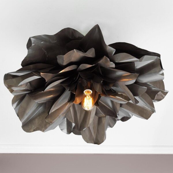 FM12047L.0.FM12047LGM Vintage Magnolia Blossom Ceiling Light – Large