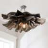 FM12047L.1.FM12047LGM Vintage Magnolia Blossom Ceiling Light – Large – view 2