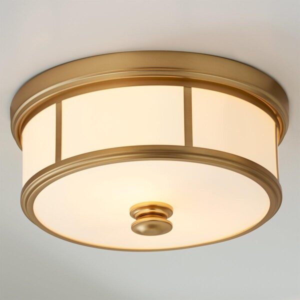 FM13067.0.FM13067AG Traditional Urban Cage Ceiling Light