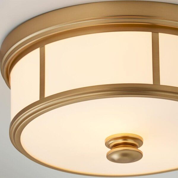 FM13067.2.FM13067AG Traditional Urban Cage Ceiling Light – view 3