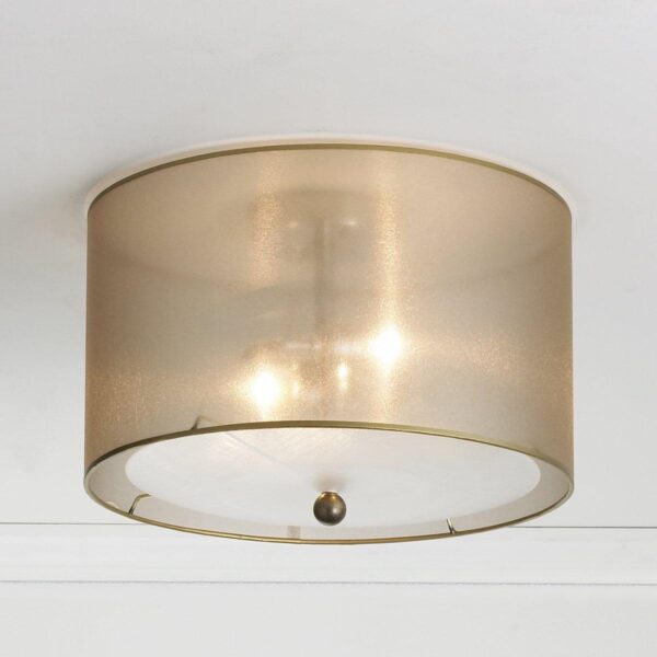 FM13110.0.FM13110GL Sheer Elegance Organza Shade Ceiling Light