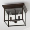 FM14062.1.FM14062BZ Square Off Outdoor Ceiling Light – view 2