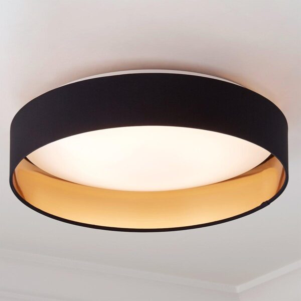 FM16026.0.FM16026BK Modern Ringed LED Ceiling Light