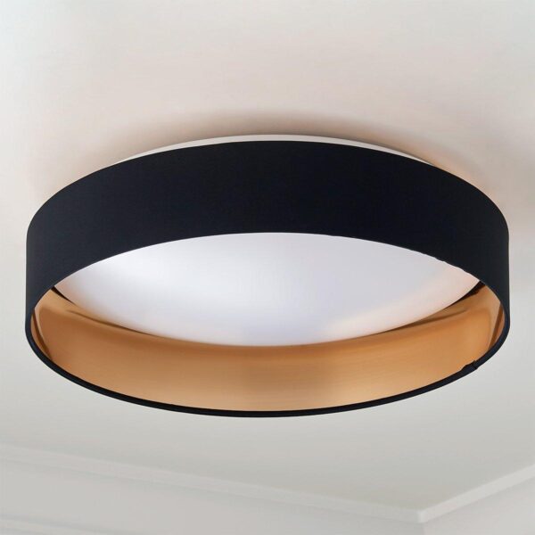 FM16026.1.FM16026BK Modern Ringed LED Ceiling Light – view 2