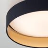 FM16026.2.FM16026BK Modern Ringed LED Ceiling Light – view 3