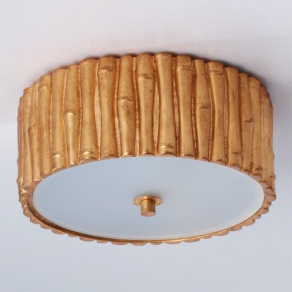 FM17026.5.FM17026GL Bamboo Round Ceiling Light – view 2