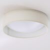 11″ LED Linen Shade Ceiling Light – view 2