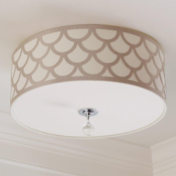 FM17069.5.FM17069CP Soft Scallops Ceiling Light – view 2
