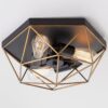 Prismatic Wire Cage Ceiling Light – view 2