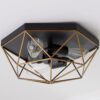 Prismatic Wire Cage Ceiling Light – view 3