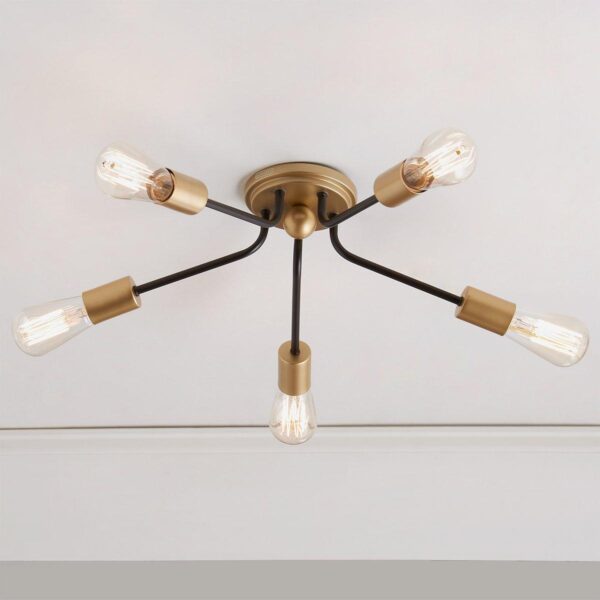 FM18064.0.FM18064BZ Minimalist Spread Ceiling Light