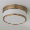 FM18100M.1.FM18100MAB Metallic Banded Drum Ceiling Light – 2 Light – view 2