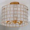 FM18103.1.FM18103GL Captiva Shaken Shell Semi-Flush Ceiling Light – view 2