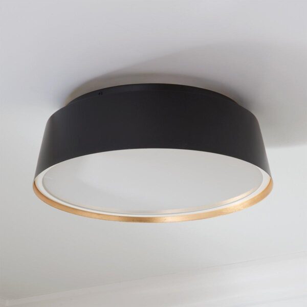 FM19019.1.FM19019BK ED Ellen DeGeneres Asher 3 Light Flush Mount – view 2