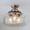 FM19050.0.FM19050AB Mod Bowl Semi-Flush Ceiling Light – Large