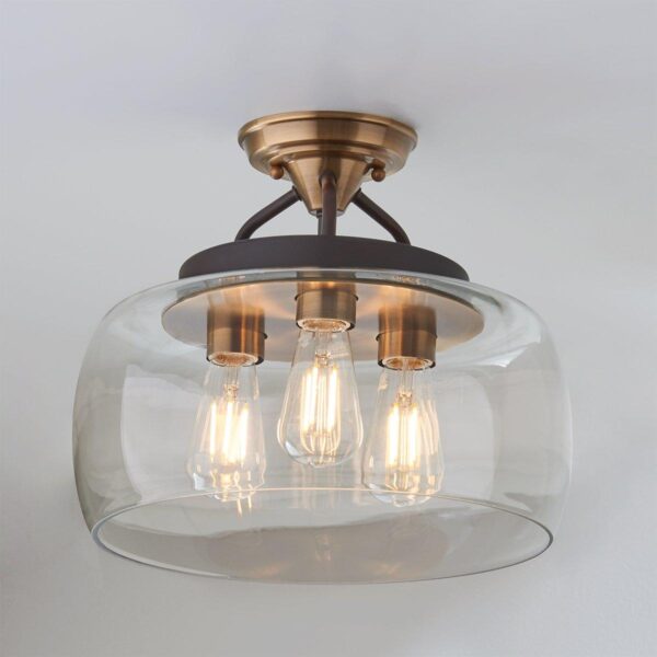 FM19050.0.FM19050AB Mod Bowl Semi-Flush Ceiling Light – Large