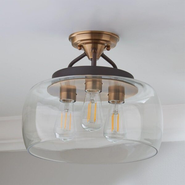 FM19050.1.FM19050AB Mod Bowl Semi-Flush Ceiling Light – Large – view 2